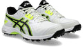 ASICS GEL-GULLY 7 Men's Cricket Shoes – White / Safety Yellow
