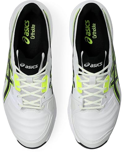 ASICS GEL-GULLY 7 Men's Cricket Shoes – White / Safety Yellow