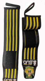 ANS Elastic Wrist Wraps for Weightlifting & Gym Training (Jungle Gym)