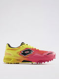 Lotto SuperShot "Fire Dragon" Pro Cricket Spike Shoes - Red & Yellow