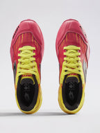 Lotto SuperShot "Fire Dragon" Pro Cricket Spike Shoes - Red & Yellow